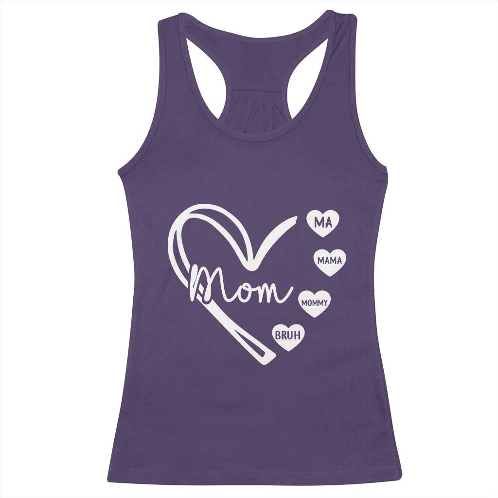 Mama Mommy Mom Bruh Racerback Tank Top Mothers Day Humor Gift