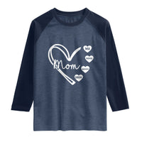 Mama Mommy Mom Bruh Raglan Shirt Mothers Day Humor Gift