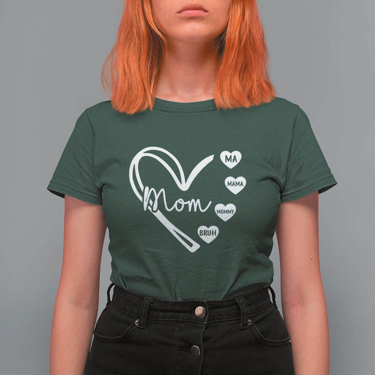 Mama Mommy Mom Bruh T Shirt For Women Mothers Day Humor Gift