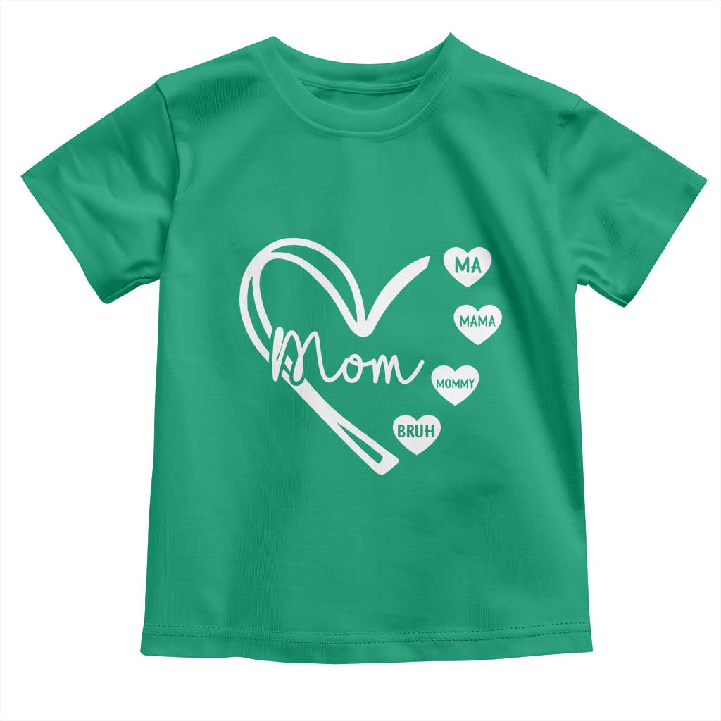 Mama Mommy Mom Bruh Toddler T Shirt Mothers Day Humor Gift
