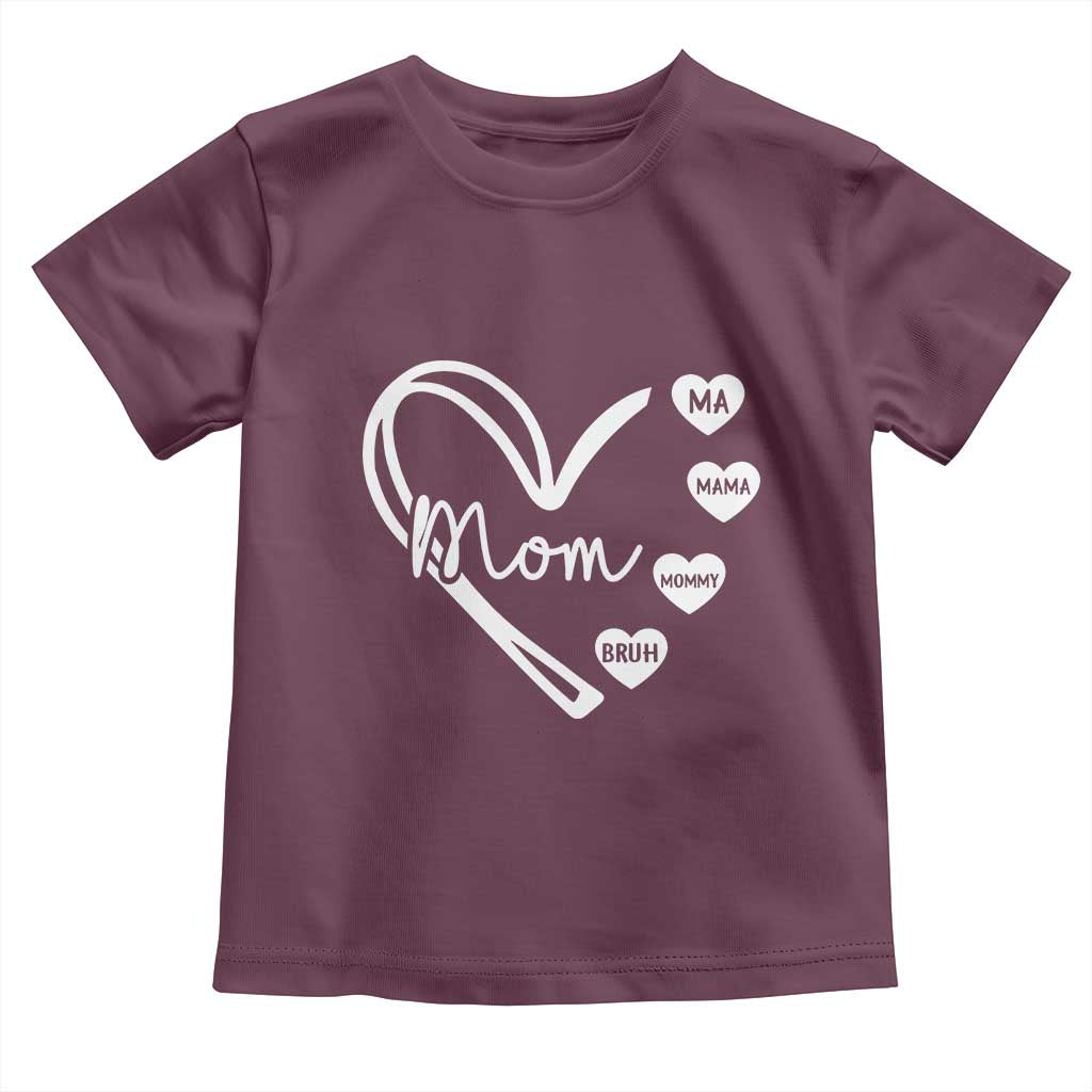 Mama Mommy Mom Bruh Toddler T Shirt Mothers Day Humor Gift