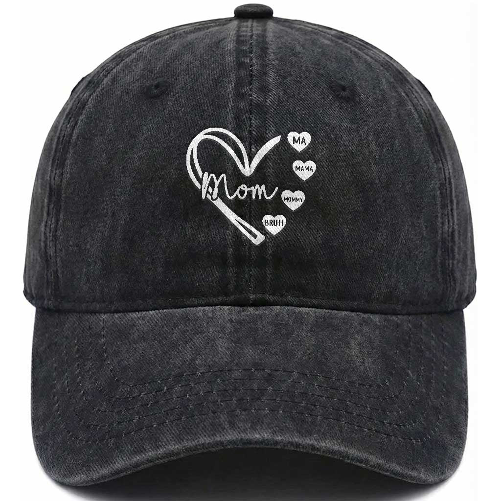 Mama Mommy Mom Bruh Washed Cotton Baseball Cap Mothers Day Humor Gift