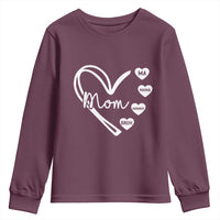 Mama Mommy Mom Bruh Youth Sweatshirt Mothers Day Humor Gift