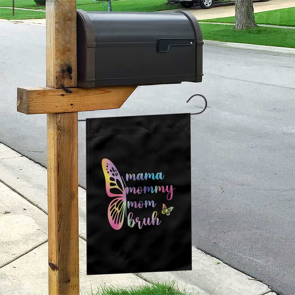Funny Mom Saying Gift Garden Flag Mama Mommy Mom Bruh