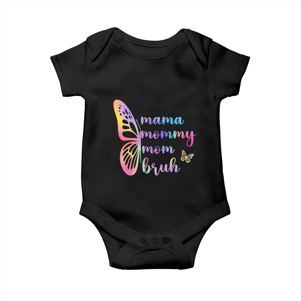 Funny Mom Saying Gift Baby Onesie Mama Mommy Mom Bruh