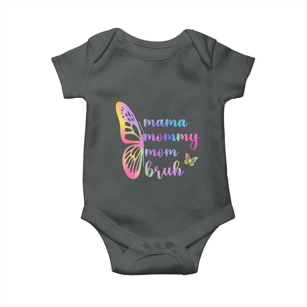 Funny Mom Saying Gift Baby Onesie Mama Mommy Mom Bruh
