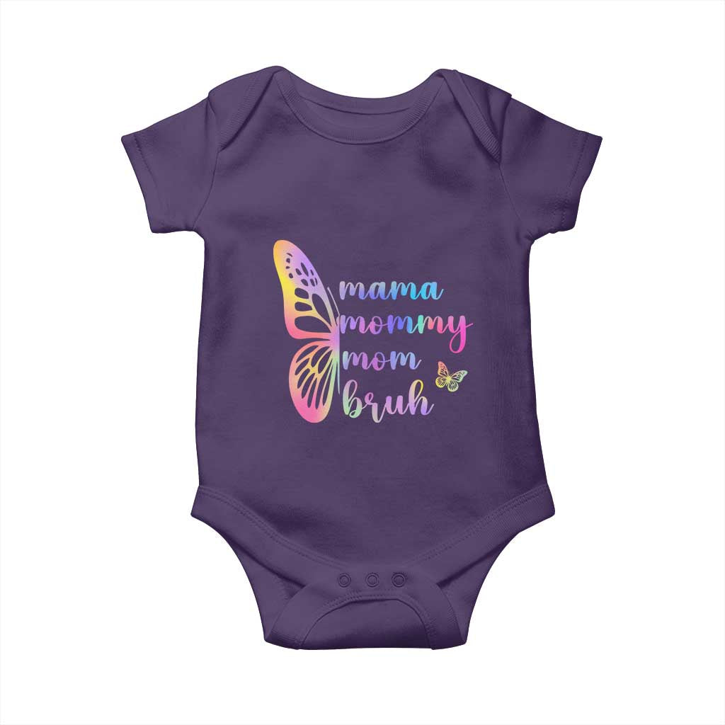 Funny Mom Saying Gift Baby Onesie Mama Mommy Mom Bruh