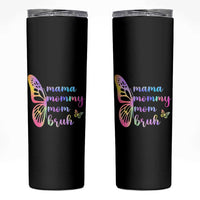 Funny Mom Saying Gift Skinny Tumbler Mama Mommy Mom Bruh