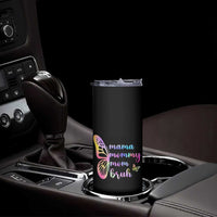 Funny Mom Saying Gift Skinny Tumbler Mama Mommy Mom Bruh