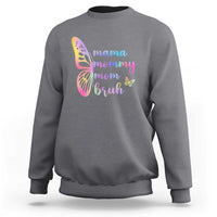 Funny Mom Saying Gift Sweatshirt Mama Mommy Mom Bruh