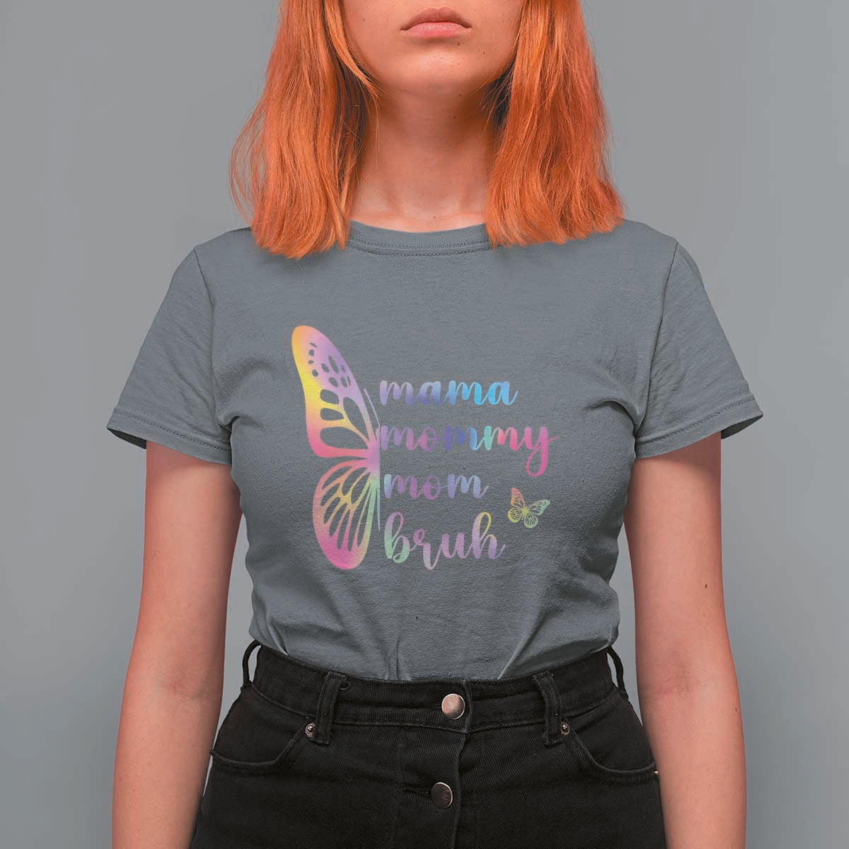 Funny Mom Saying Gift T Shirt For Women Mama Mommy Mom Bruh