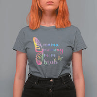 Funny Mom Saying Gift T Shirt For Women Mama Mommy Mom Bruh