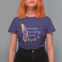 Funny Mom Saying Gift T Shirt For Women Mama Mommy Mom Bruh