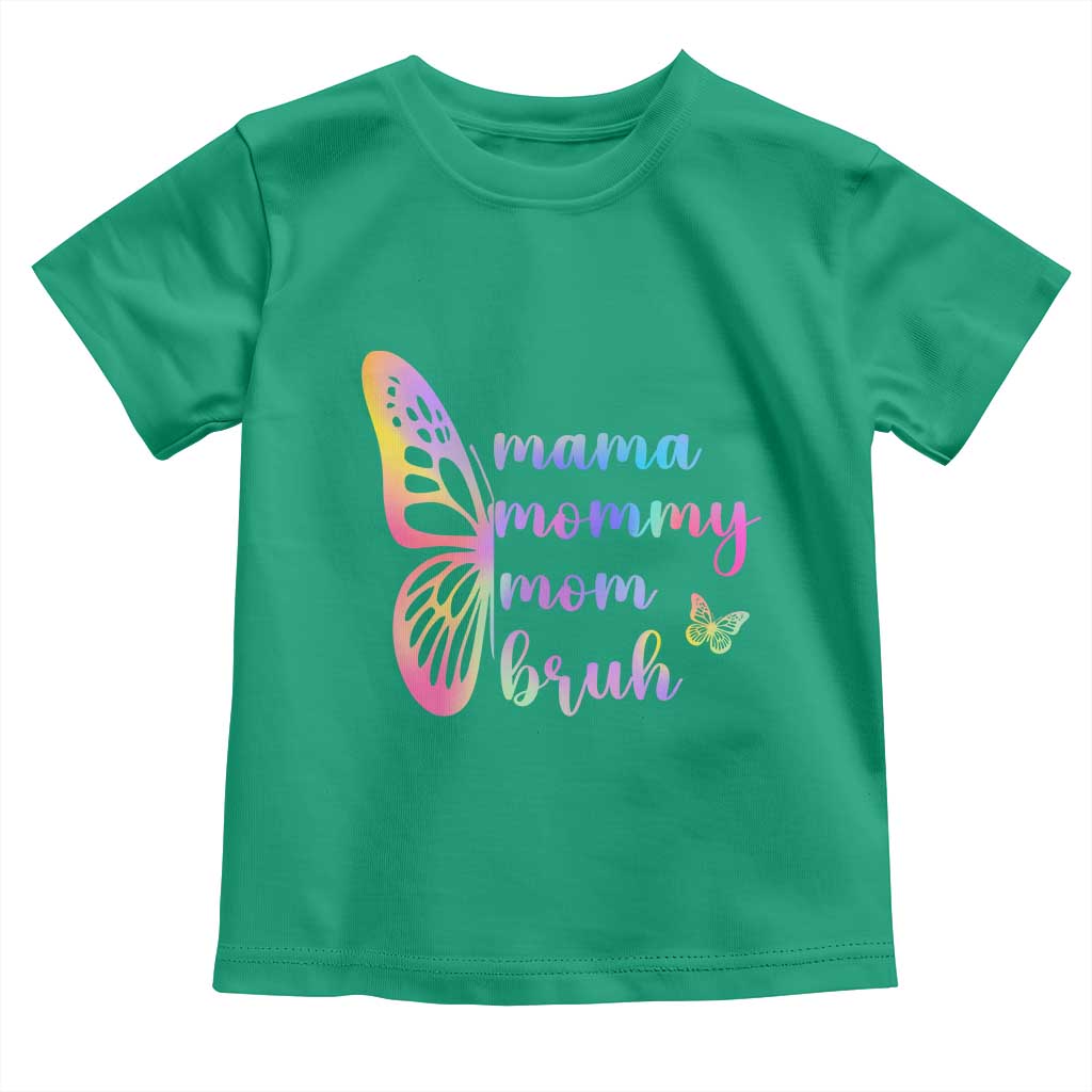 Funny Mom Saying Gift Toddler T Shirt Mama Mommy Mom Bruh