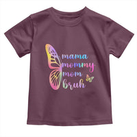 Funny Mom Saying Gift Toddler T Shirt Mama Mommy Mom Bruh