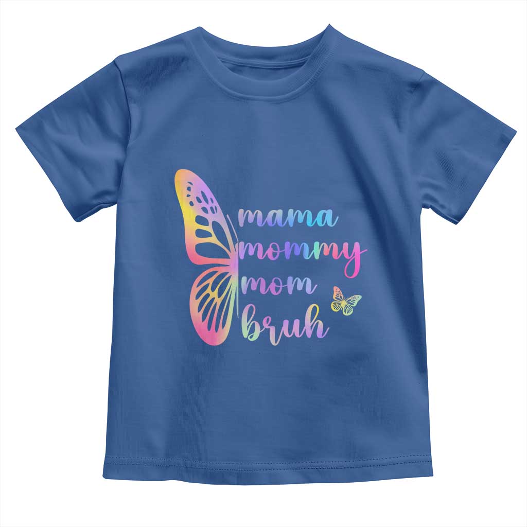 Funny Mom Saying Gift Toddler T Shirt Mama Mommy Mom Bruh