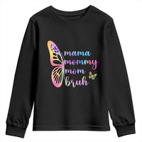 Funny Mom Saying Gift Youth Sweatshirt Mama Mommy Mom Bruh