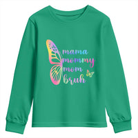 Funny Mom Saying Gift Youth Sweatshirt Mama Mommy Mom Bruh
