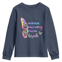 Funny Mom Saying Gift Youth Sweatshirt Mama Mommy Mom Bruh