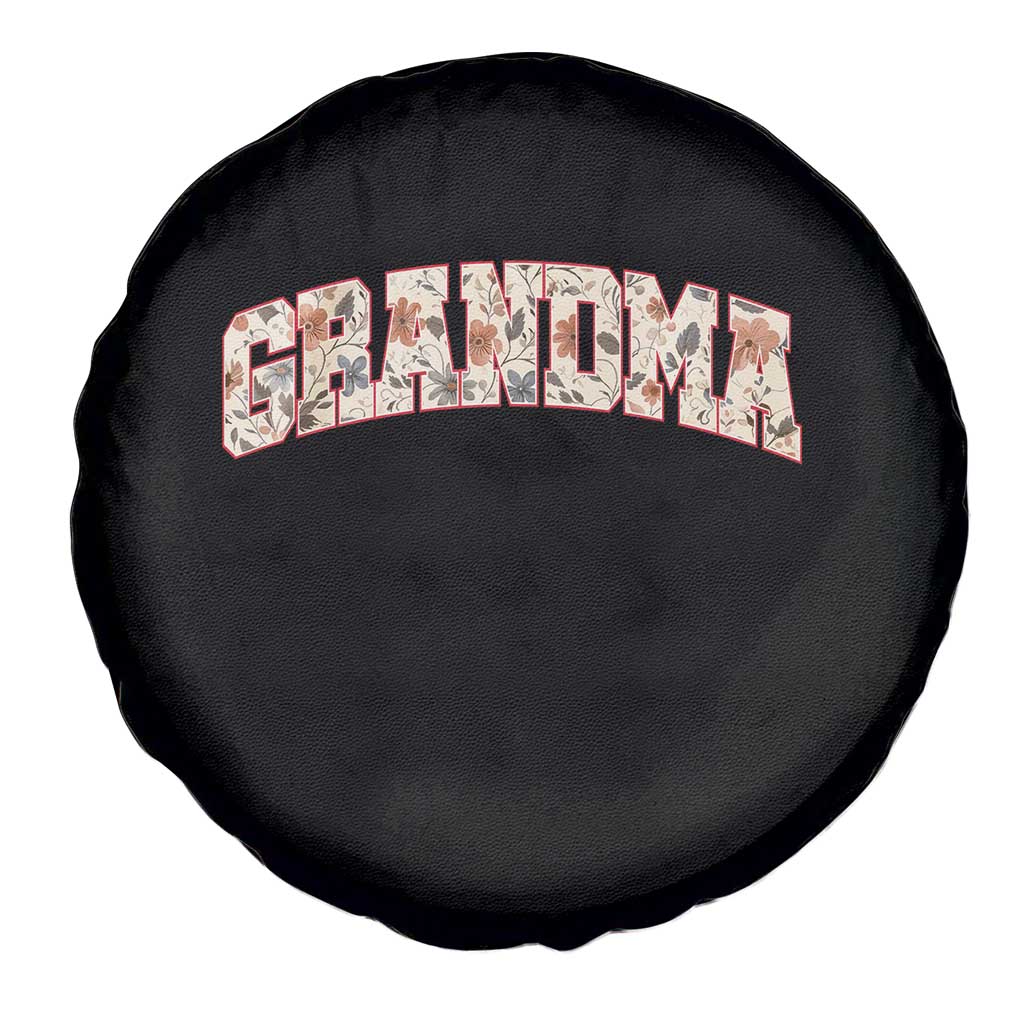 Vintage Floral Grandma Spare Tire Cover Mothers Day Gift Idea