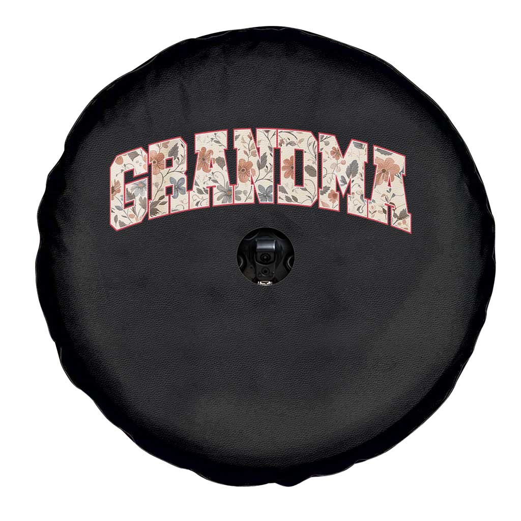 Vintage Floral Grandma Spare Tire Cover Mothers Day Gift Idea