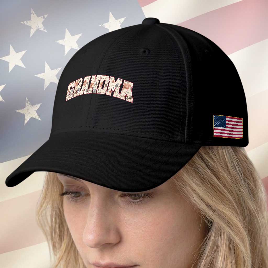 Vintage Floral Grandma Baseball Cap Mothers Day Gift Idea