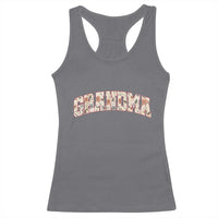 Vintage Floral Grandma Racerback Tank Top Mothers Day Gift Idea