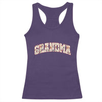 Vintage Floral Grandma Racerback Tank Top Mothers Day Gift Idea