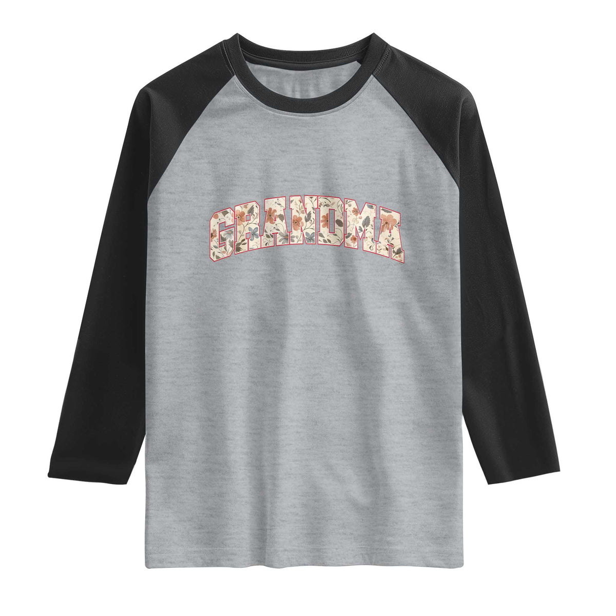 Vintage Floral Grandma Raglan Shirt Mothers Day Gift Idea