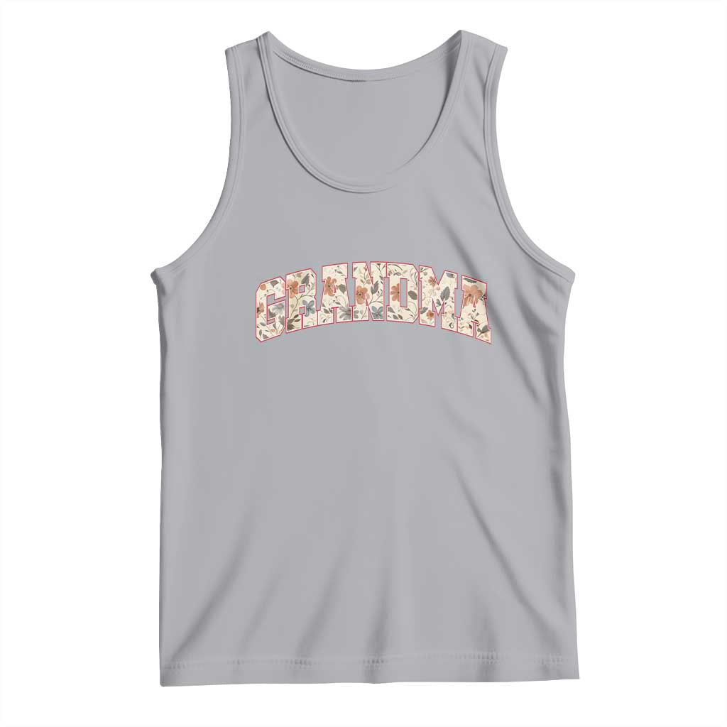 Vintage Floral Grandma Tank Top Mothers Day Gift Idea