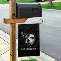 Funny Chihuahua Smoking Meme Garden Flag I Got That Dog In Me