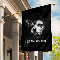 Funny Chihuahua Smoking Meme Garden Flag I Got That Dog In Me