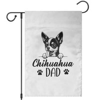 Proud Chihuahua Dad Garden Flag Dog Lover Gift Idea