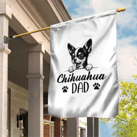 Proud Chihuahua Dad Garden Flag Dog Lover Gift Idea
