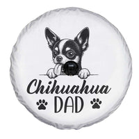 Proud Chihuahua Dad Spare Tire Cover Dog Lover Gift Idea
