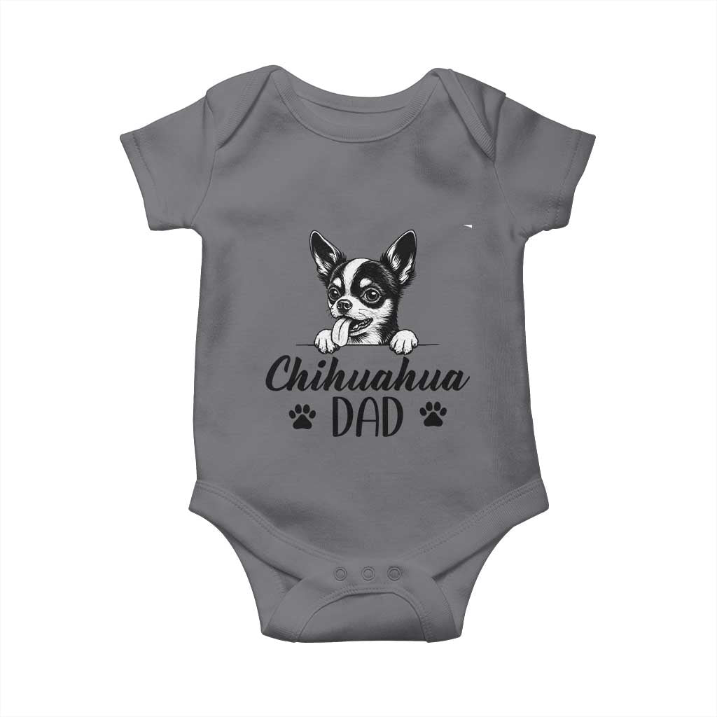 Proud Chihuahua Dad Baby Onesie Dog Lover Gift Idea