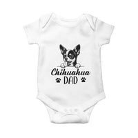 Proud Chihuahua Dad Baby Onesie Dog Lover Gift Idea