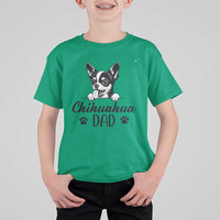 Proud Chihuahua Dad T Shirt For Kid Dog Lover Gift Idea