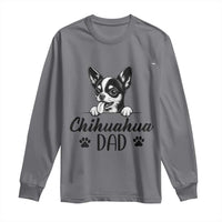 Proud Chihuahua Dad Long Sleeve Shirt Dog Lover Gift Idea