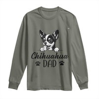 Proud Chihuahua Dad Long Sleeve Shirt Dog Lover Gift Idea
