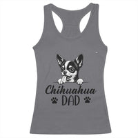 Proud Chihuahua Dad Racerback Tank Top Dog Lover Gift Idea