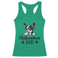 Proud Chihuahua Dad Racerback Tank Top Dog Lover Gift Idea