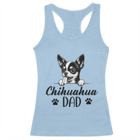 Proud Chihuahua Dad Racerback Tank Top Dog Lover Gift Idea