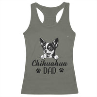 Proud Chihuahua Dad Racerback Tank Top Dog Lover Gift Idea