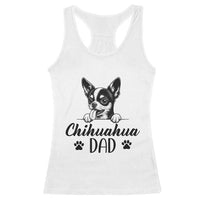 Proud Chihuahua Dad Racerback Tank Top Dog Lover Gift Idea