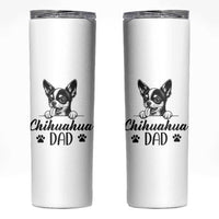 Proud Chihuahua Dad Skinny Tumbler Dog Lover Gift Idea