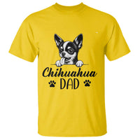 Proud Chihuahua Dad T Shirt Dog Lover Gift Idea