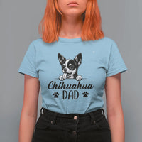 Proud Chihuahua Dad T Shirt For Women Dog Lover Gift Idea