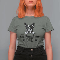 Proud Chihuahua Dad T Shirt For Women Dog Lover Gift Idea