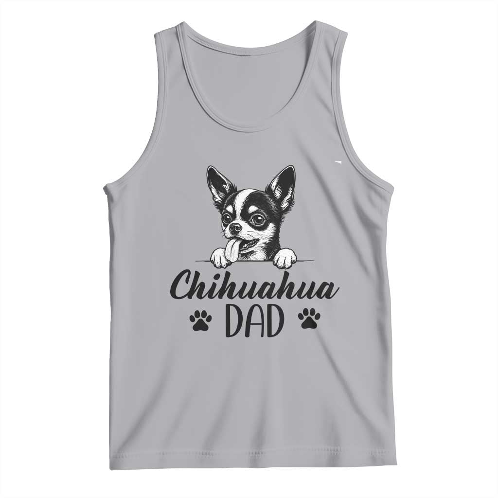Proud Chihuahua Dad Tank Top Dog Lover Gift Idea